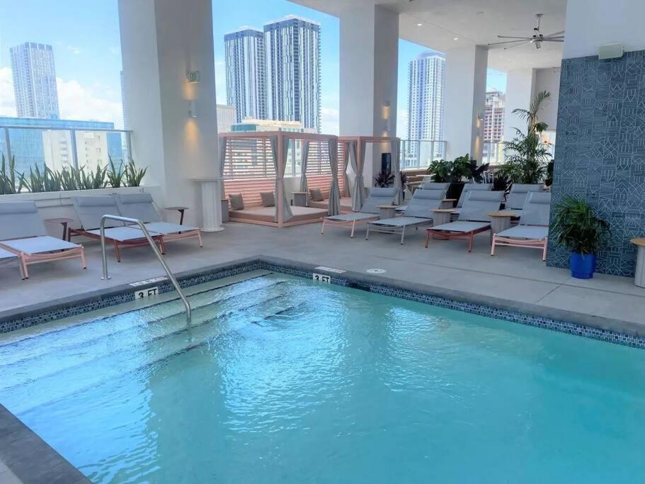 Amazing Condo In Downtown Miami/Brickell W/Parking Exterior foto